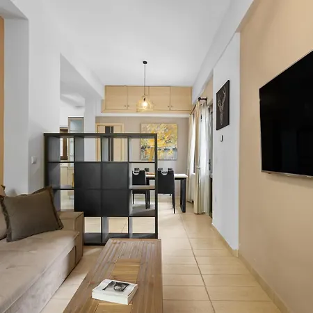 Сasa de vacaciones Casa Veranda - 3 Bedroom House With Bbq & Backyard La Canea